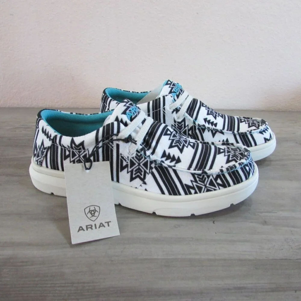 Ariat Kid's Hilo Slip on Sneaker Shoe Stark Southwest 10050911